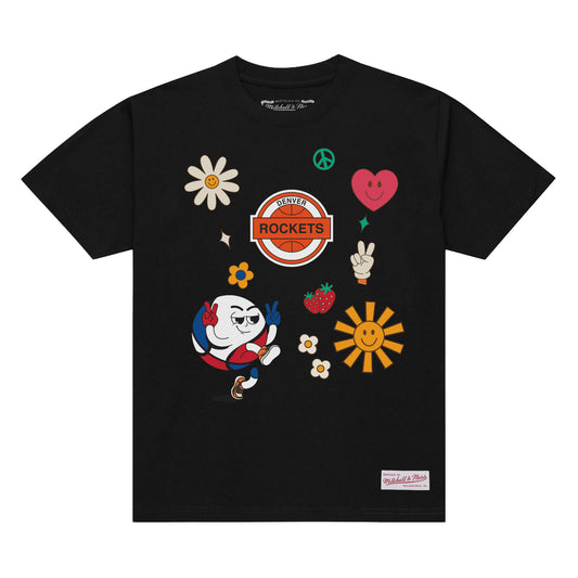 Denver Nuggets Mitchell & Ness Hardwood Classic ABA T-Shirt