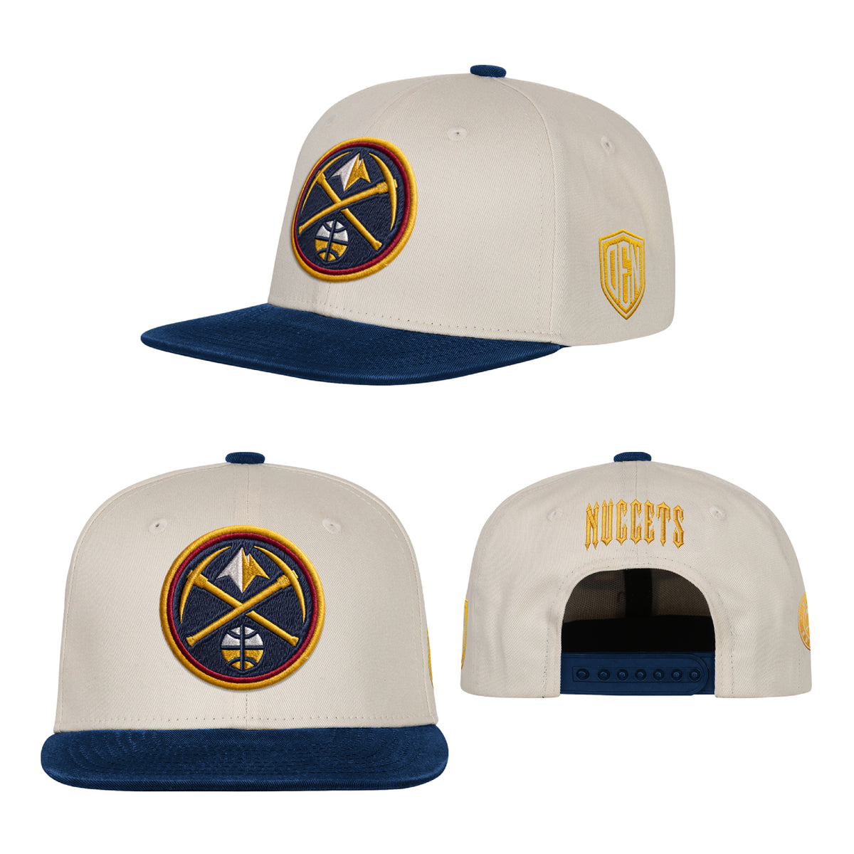 Youth Denver Nuggets Stacks Unstructured Hat