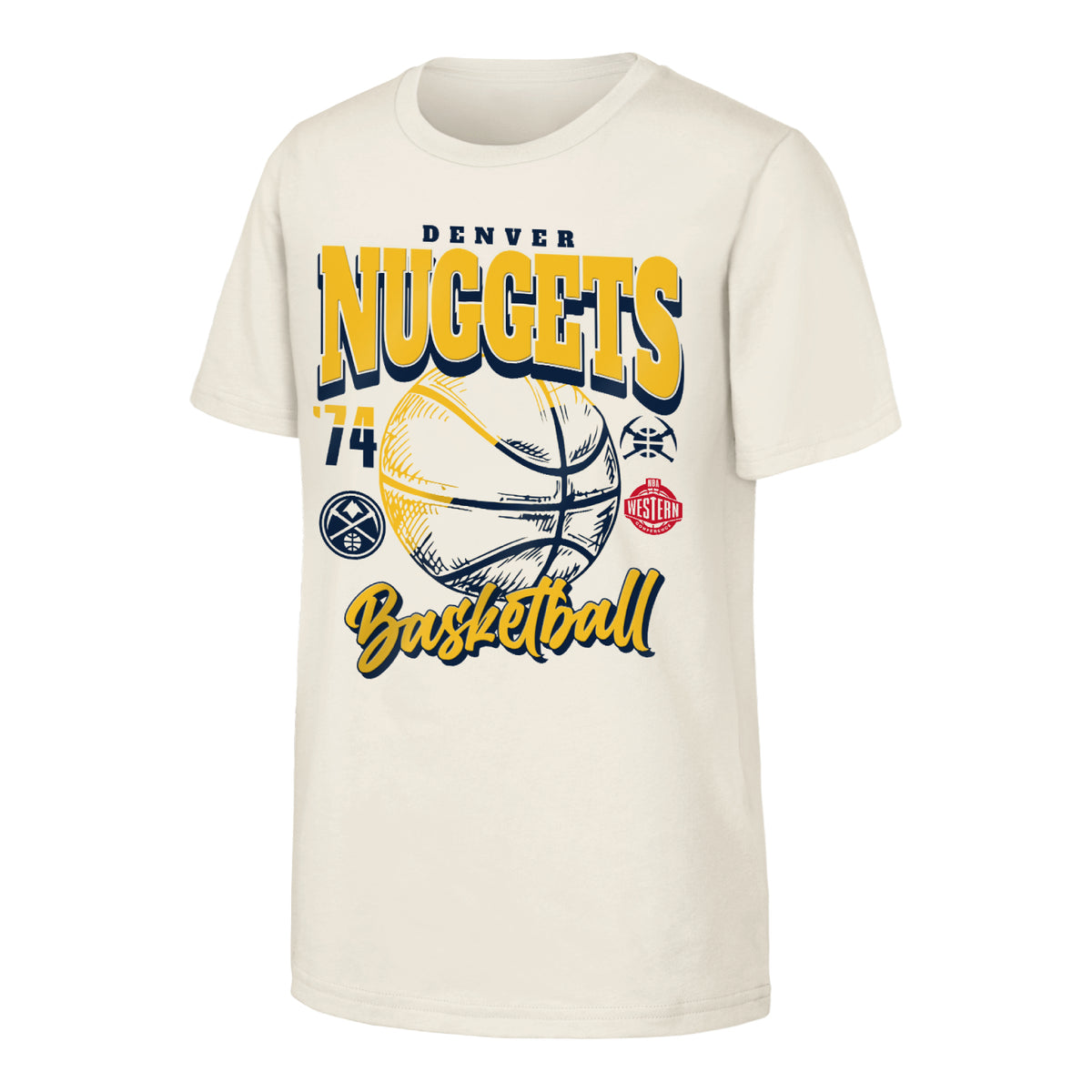 Youth Denver Nuggets Classic Court T-Shirt