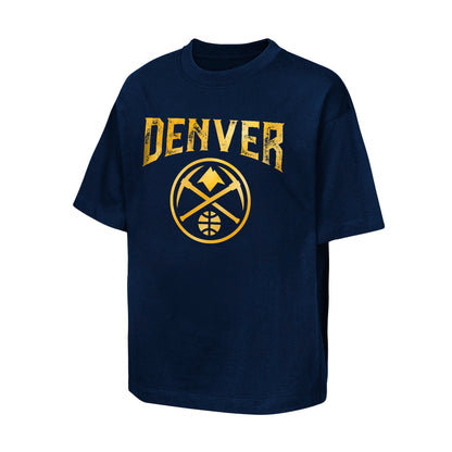 Youth Denver Nuggets Round The World T-Shirt