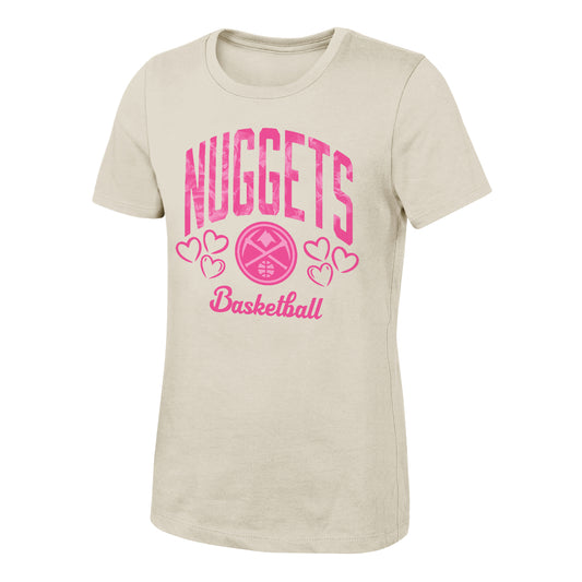 Girls' Denver Nuggets Pink Out T-Shirt