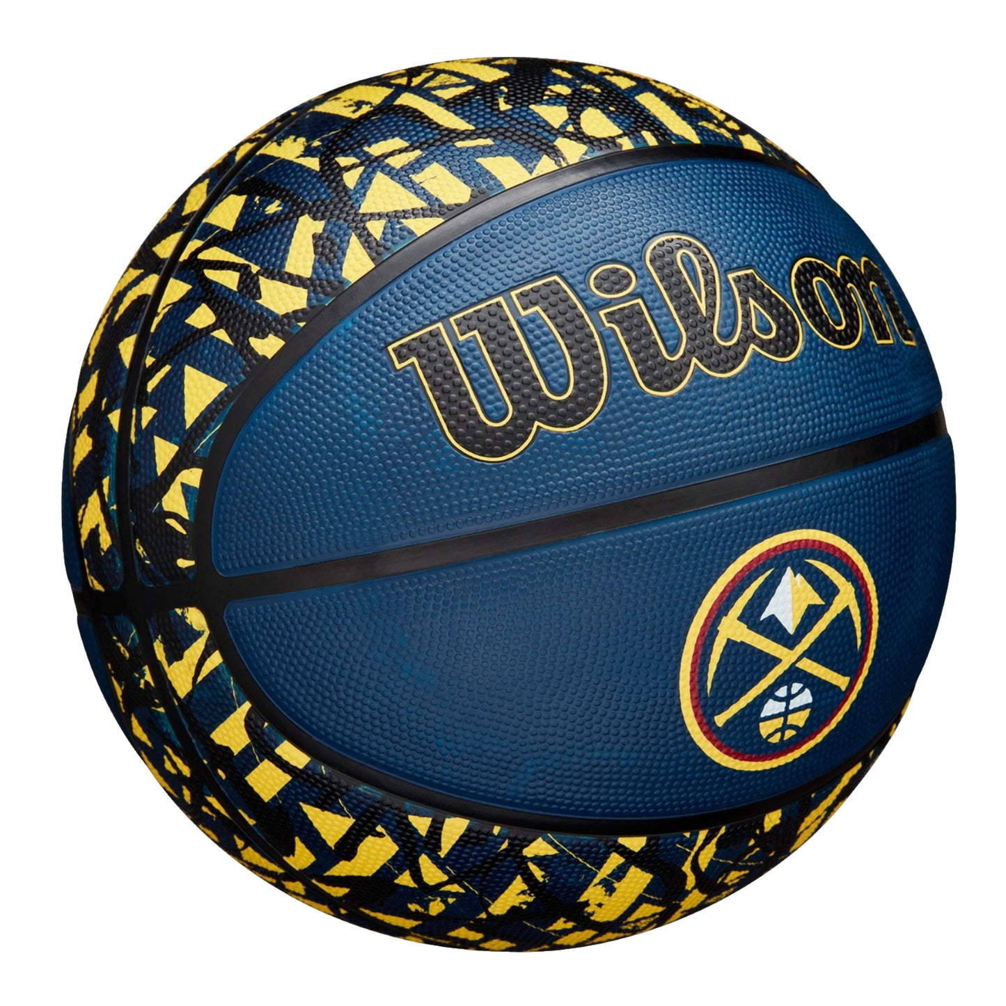 Denver Nuggets Graffiti Basketball
