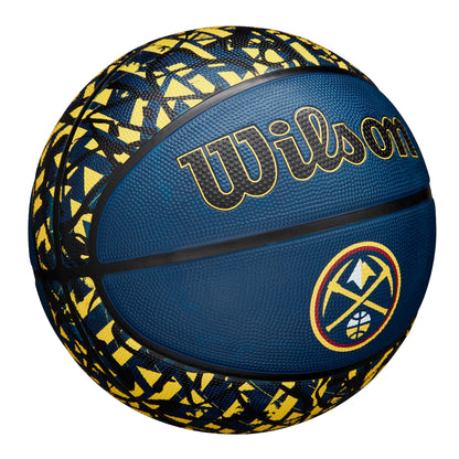 Denver Nuggets Graffiti Basketball