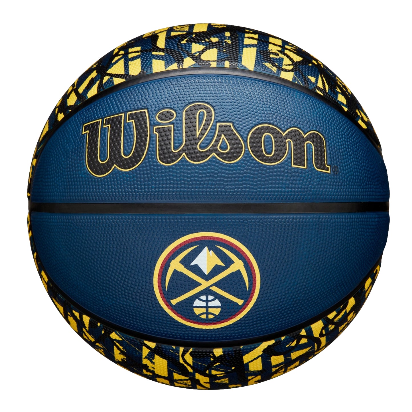 Denver Nuggets Graffiti Basketball