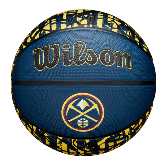 Denver Nuggets Graffiti Basketball