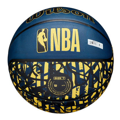 Denver Nuggets Graffiti Basketball