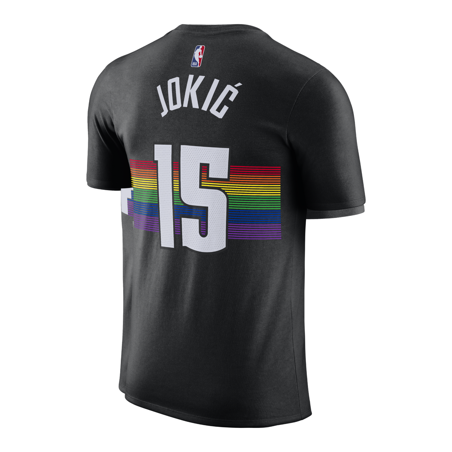 Denver Nuggets 2025-26 City Edition Nike Nikola Jokic Name & Number T-Shirt
