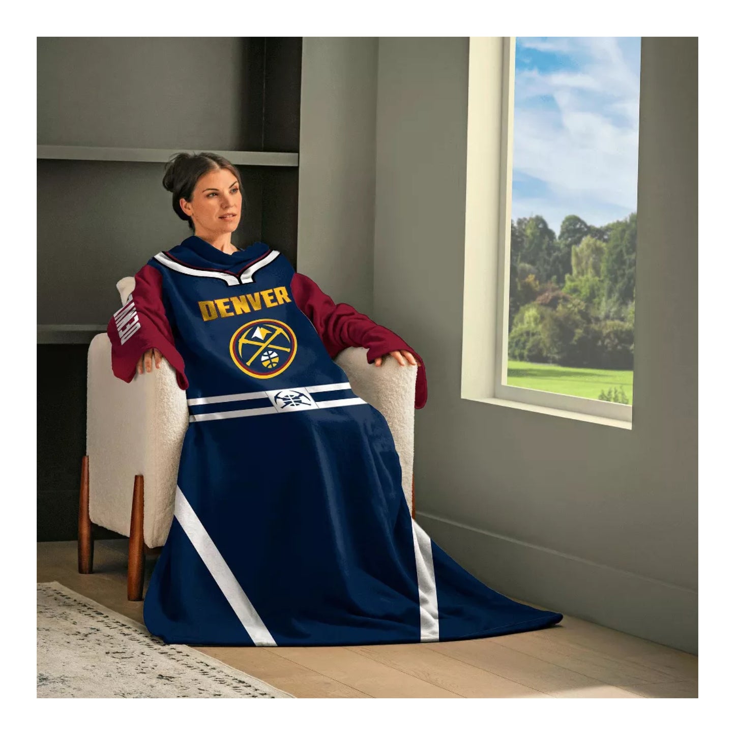 Denver Nuggets Blanket Snuggie