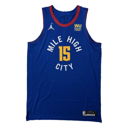 2021 Nuggets Statement Team Issued #15 Nikola Jokić Authentic Jersey