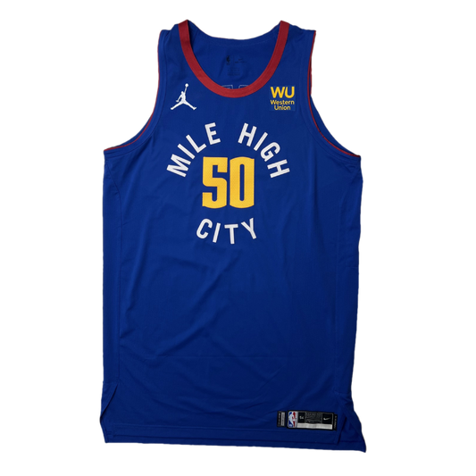 2021-22 Nuggets Statement Team Issued #50 Aaron Gordon Authentic Jersey