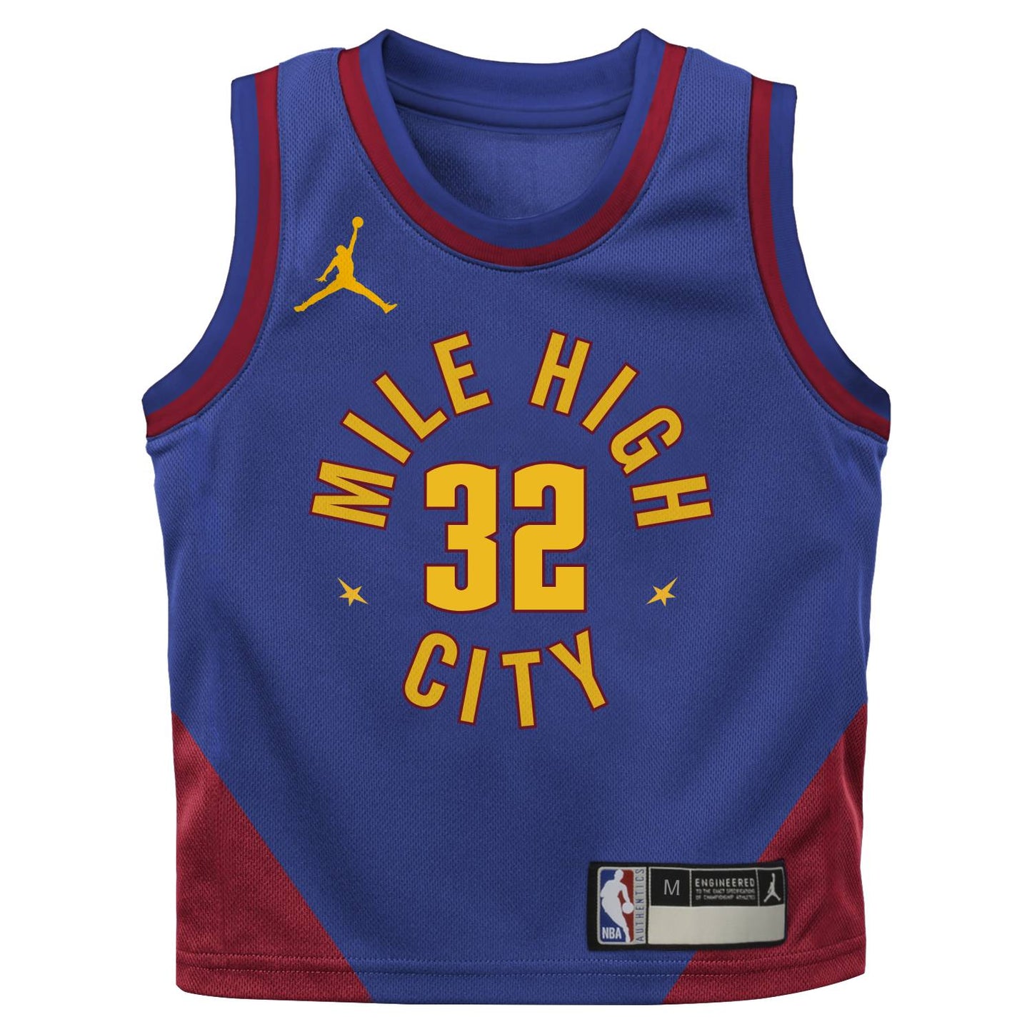Child Denver Nuggets #32 Aaron Gordon Statement Jersey