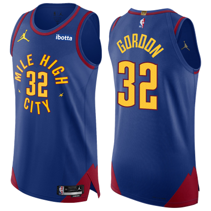 Denver Nuggets #32 Aaron Gordon Statement Authentic Jersey