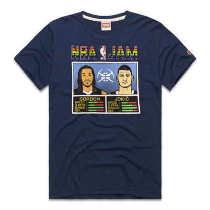 Denver Nuggets Nikola Jokić & Aaron Gordon NBA Jams T-Shirt