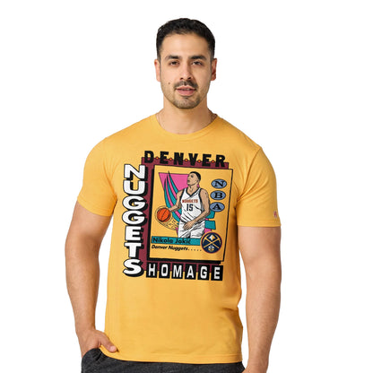 Denver Nuggets Nikola Jokić Trading Card T-Shirt