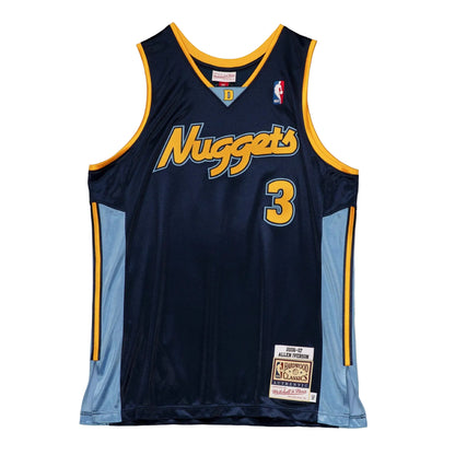 Denver Nuggets Authentic Mitchell & Ness Allen Iverson 2006-07 Jersey