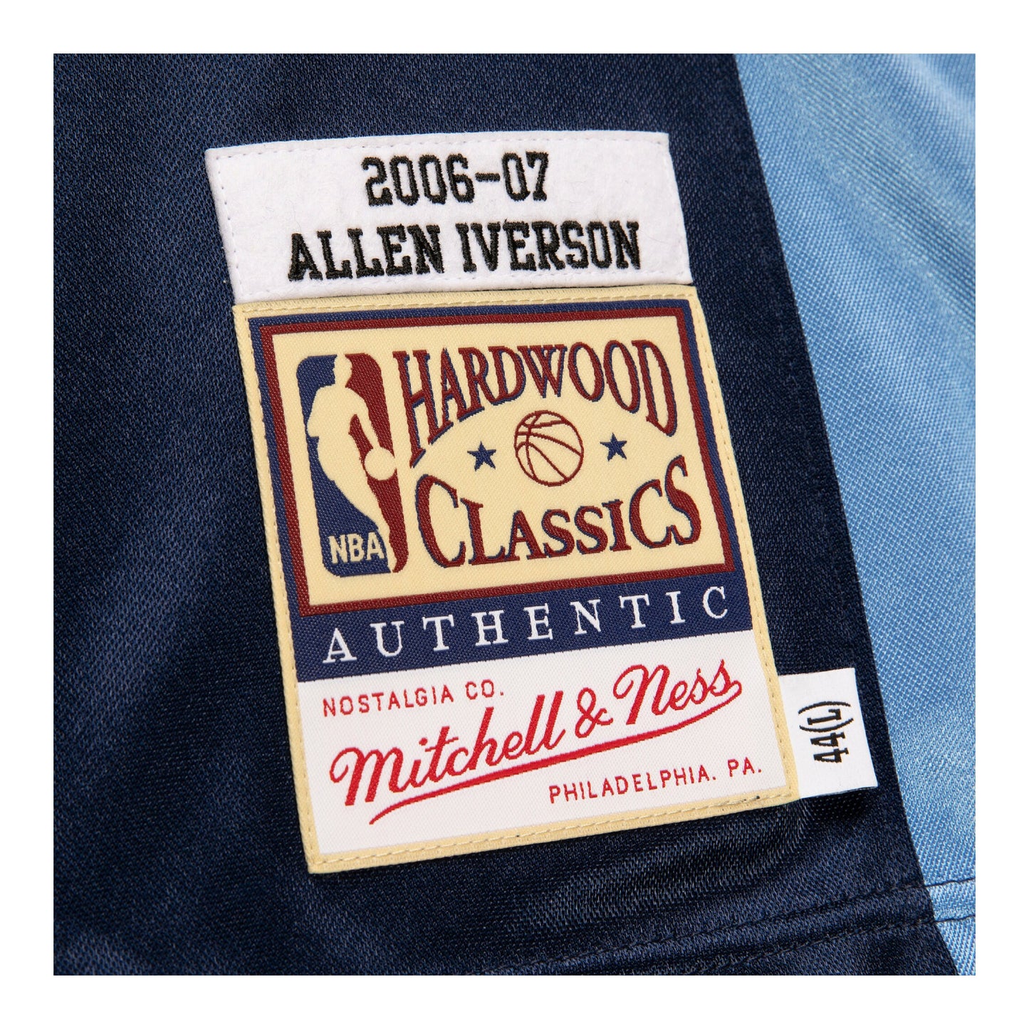 Denver Nuggets Authentic Mitchell & Ness Allen Iverson 2006-07 Jersey