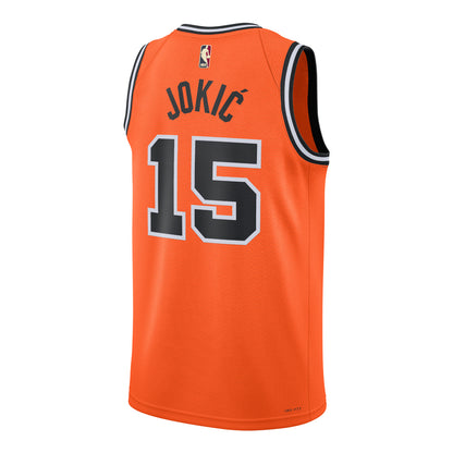 Denver Nuggets #15 Nikola Jokic Nike Hardwood Classic ABA Swingman Jersey