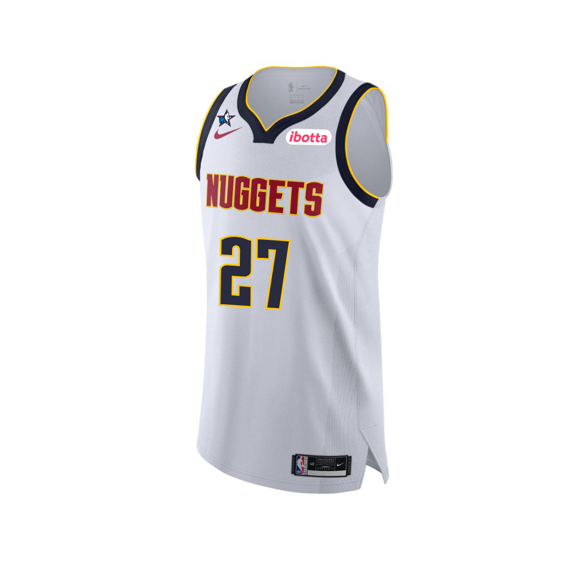 Denver Nuggets #27 Jamal Murray Association Authentic Jersey