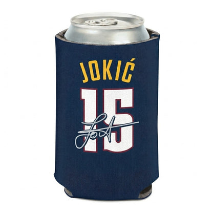 Denver Nuggets #15 Nikola Jokić 12 oz Can Coozie