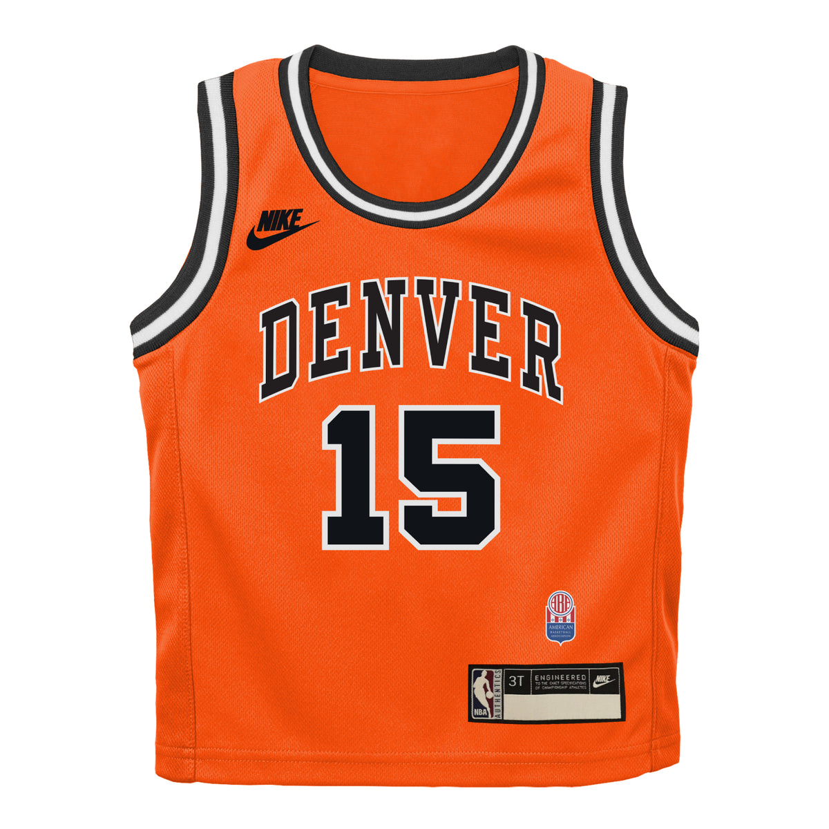 Children's Denver Nuggets #15 Nikola Jokić Nike Hardwood Classic ABA Jersey