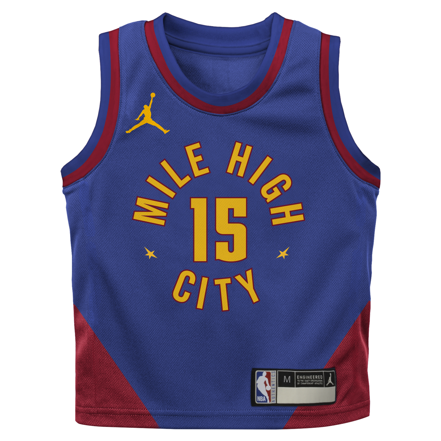 Child Denver Nuggets #15 Nikola Jokić Statement Jersey