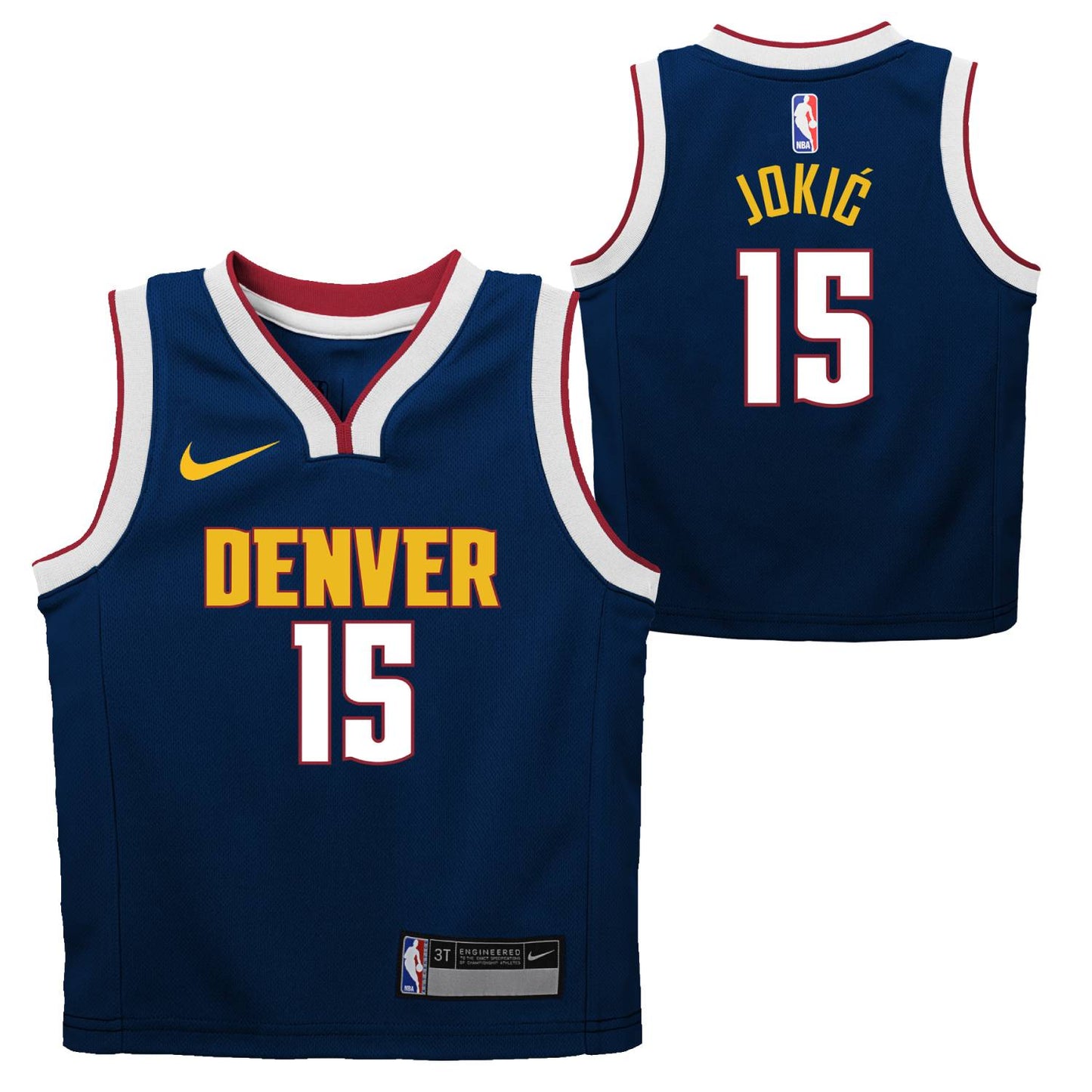 Toddler Denver Nuggets #15 Nikola Jokić Icon Jersey