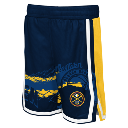 Nuggets Kid's Fade Away Mesh Shorts