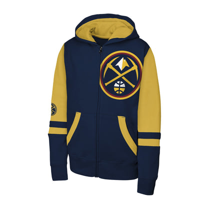 Denver Nuggets Youth Straight to the League Full-Zip Hoodie