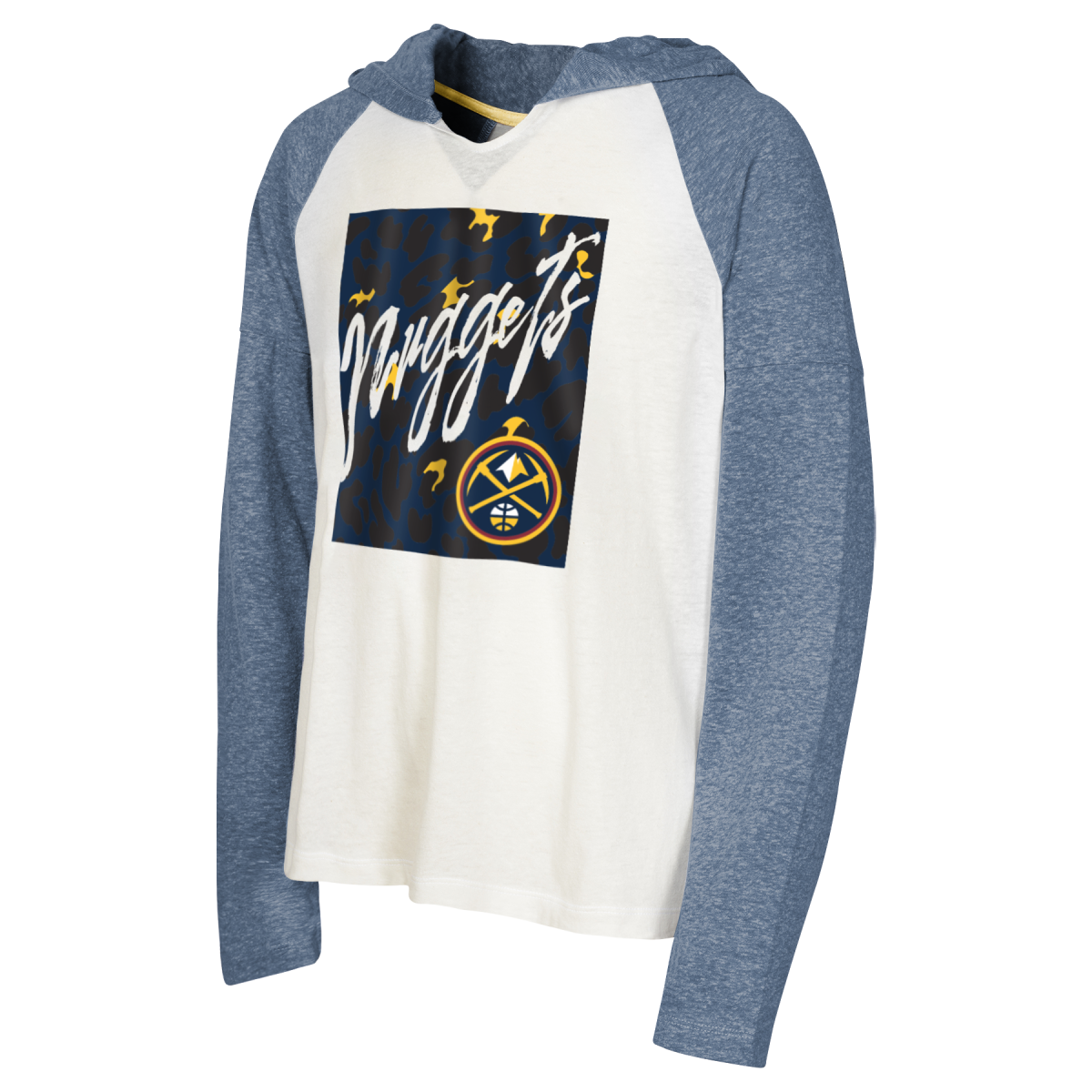 Nuggets Girls Hooded Raglan T-Shirt