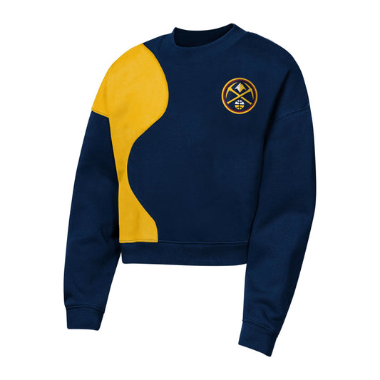Nuggets Girls Cropped Crew