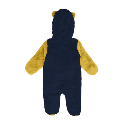 Denver Nuggets Infant Stay Napping Fleece Bunting Full-Zip Sleeper