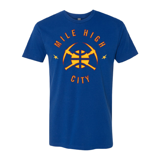 Nuggets Mile High City Logo T-Shirt