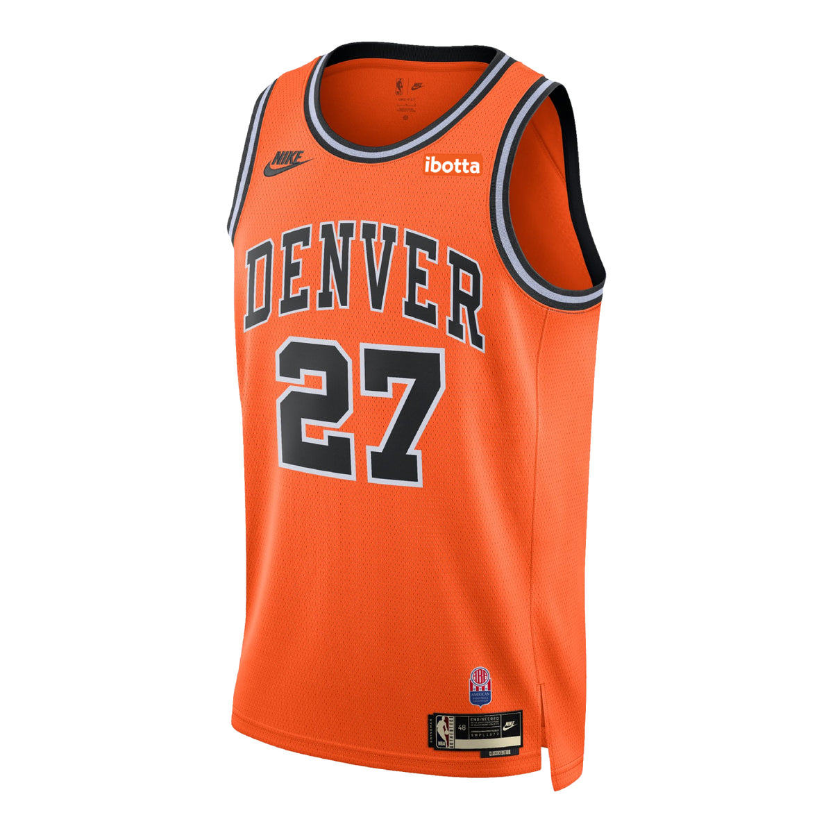 Denver Nuggets #27 Jamal Murray Nike Hardwood Classic ABA Swingman Jersey