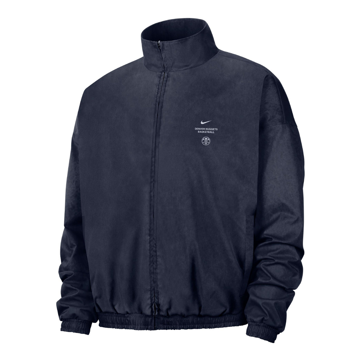 Denver Nuggets Nike Standard Issue Game Woven Jacket