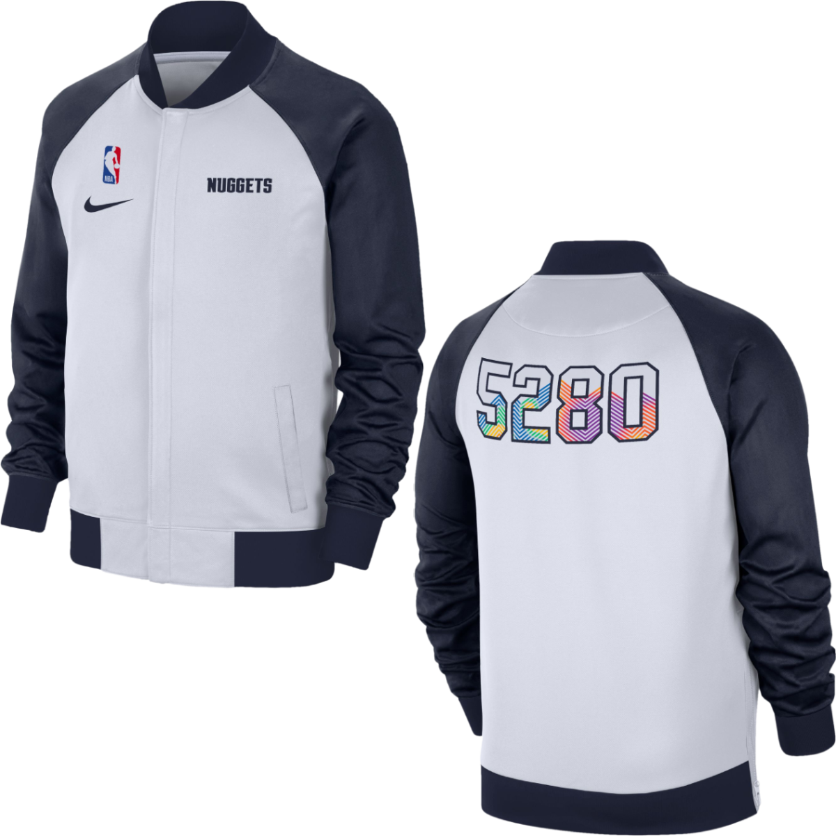 2024-25 Nuggets City Edition  F/Z Showtime Jacket