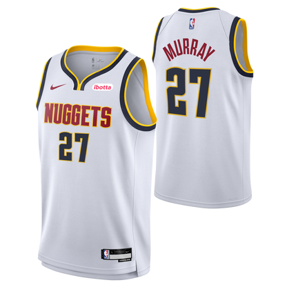 Youth #27 Jamal Murray Nuggets Swingman Association Jersey