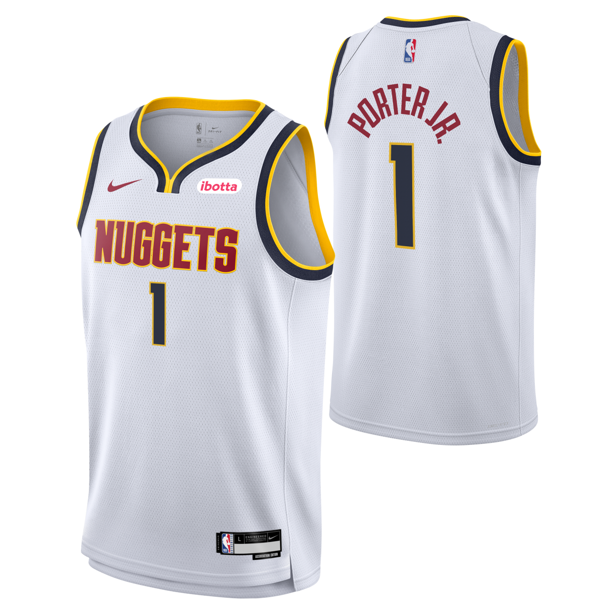 Youth #1 Michael Porter Jr. Nuggets Swingman Association Jersey