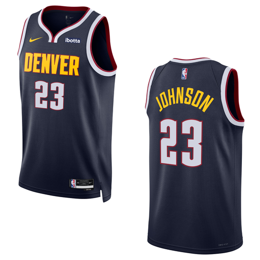 Denver Nuggets #23 Cameron Johnson Icon Swingman Jersey