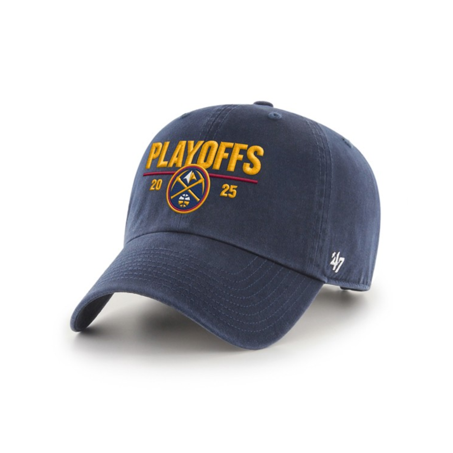 2025 Nuggets Playoffs Mile High Clean Up Hat