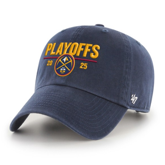 2025 Nuggets Playoffs Mile High Clean Up Hat