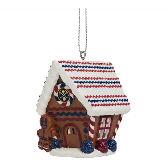 Nuggets Gingerbread House Ornament