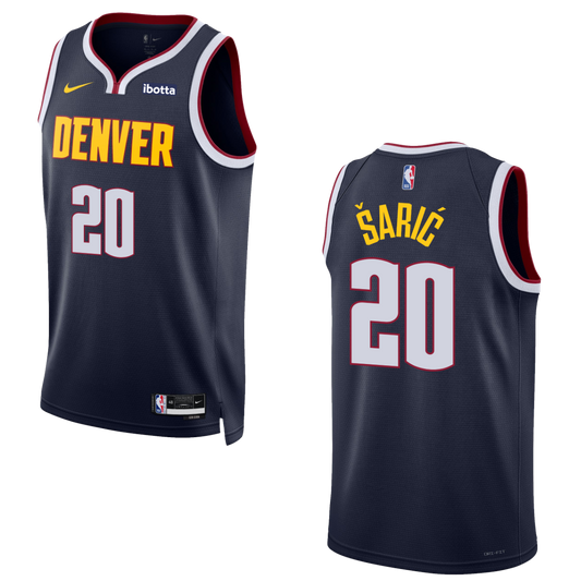 Denver Nuggets #20 Dario Šaric Icon Swingman Jersey ERROR