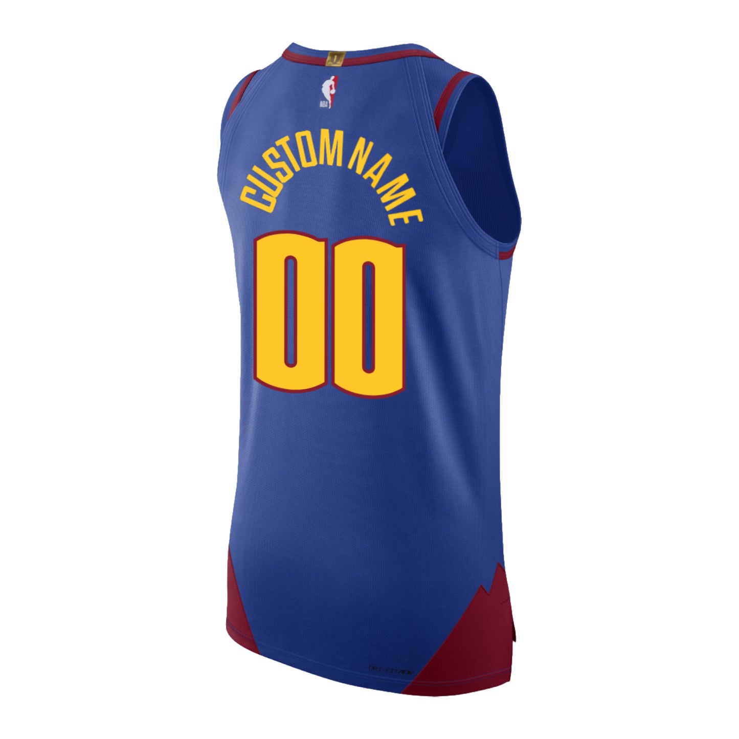 Denver Nuggets Authentic Statement Customized Jersey