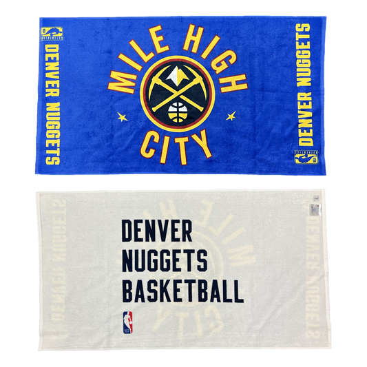 Official Denver Nuggets Statement Bench Towel