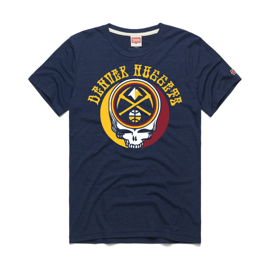 Denver Nuggets Grateful Dead Steal Your Face Tee