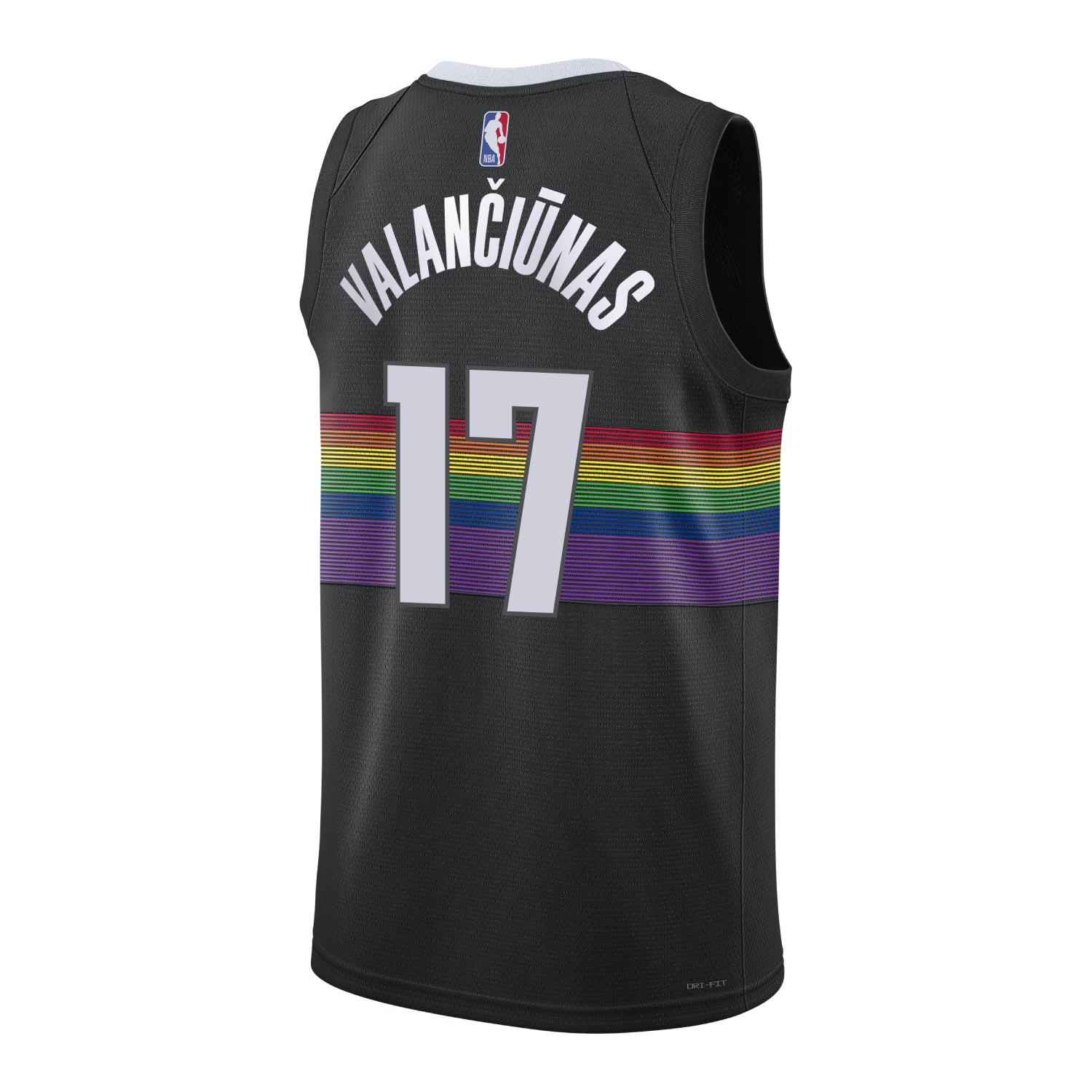 Denver Nuggets 2025-26 City Edition #17 Jonas Valančiūnas Swingman Jer