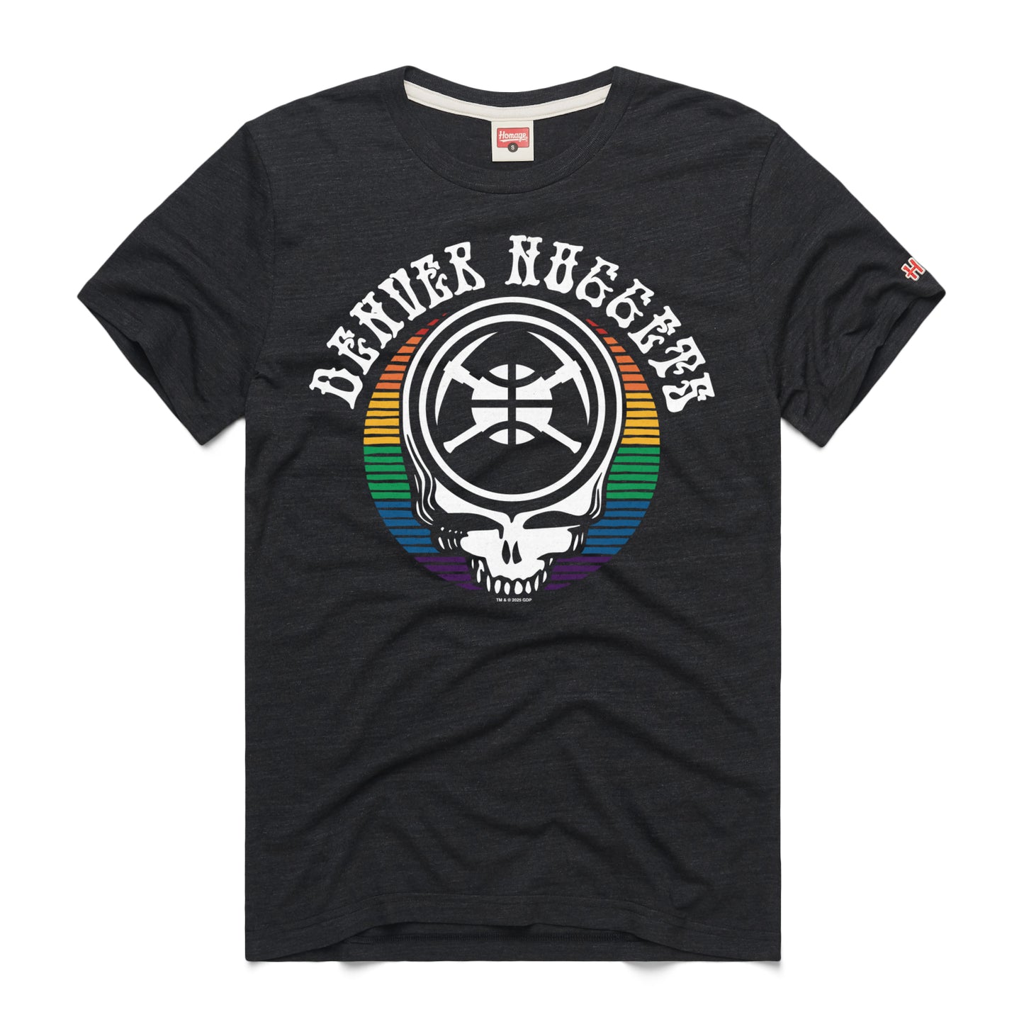 Denver Nuggets x Grateful Dead x Homage City Edition Steal Your Face T-Shirt