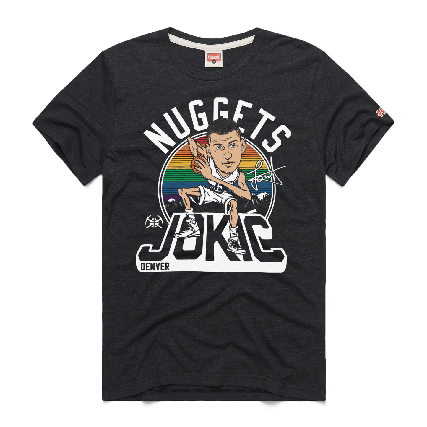 Denver Nuggets Homage City Edition Nikola Jokić T-Shirt