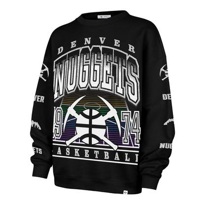 Ladies Denver Nuggets 2025-26 City Edition '47 Brand Go Big Crew