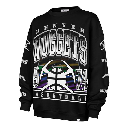 Ladies Denver Nuggets 2025-26 City Edition '47 Brand Go Big Crew